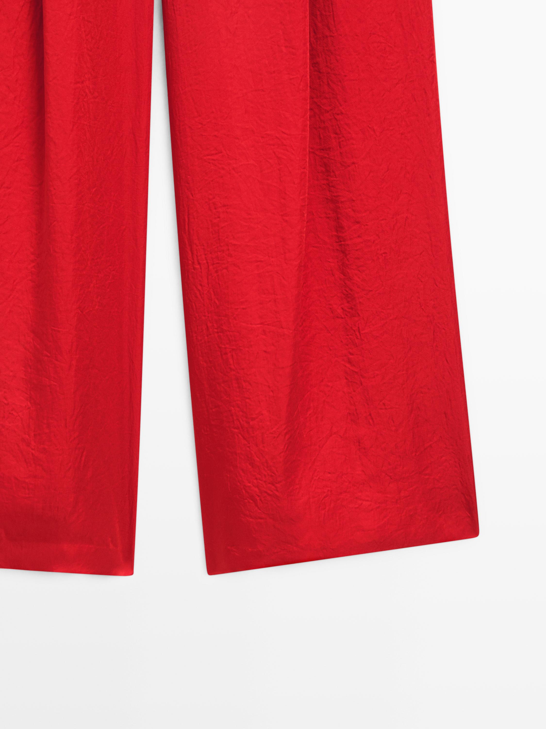 Pantalon palazzo fluide